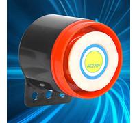 Generic Active Buzzer High Decibel 110dB AC Alarm Buzzer for Fire Disaster Alarm with 33cm Wire