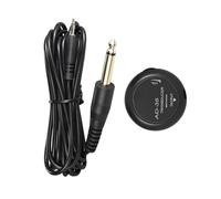 Generic Adeline AD-35 Guitar Amplifier Acoustic Classical Violin Pickup System Contact Mic, Clear Sound Resonance Transducer for Music Lover Black 1 Pc