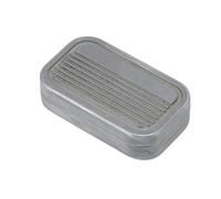 Generic ADHD Stress Relief Stainless Steel Slider Toy Ergonomic Design for Office Workers and Adults, Portable Push Slider Toy for Anxiety and Autism