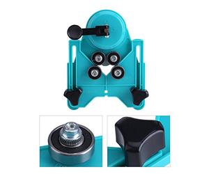 Generic Adjustable 4-80mm Hole Locator for Clear Drilling on Ceramic/Marble, Durable Sucker Base Guide for DIYers, Glass/Marble Hole Saw Guide for Tile/Glass//Fish Tank