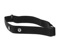 Generic Adjustable Black Nylon Chest Strap Monitor with Sensor for Workout and Running, Featuring Snug Fit, Sl nd Stylish Design for Fitness Monitoring