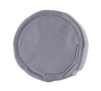 Generic Adjustable Cat Bed Round Hammock Cover Replacement Cat Bed Cushion Mat Liner With Faux For Maintenance suitable for desk, Gray, Single Gray Mesh Fabric Replacement Cover