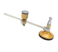 Generic Adjustable Compasses Type Glass Circle Cutter with Suction Cup Incisive Cutting Tool, 400mm Diameter, 2-10mm Thickness for Glass Drawing Hole, Range Hood, Steel
