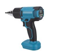 Generic Adjustable Cordless Heat Gun Professional Hot Air Gun 122-1022℉ for 18V Battery Paint Stripping Blue