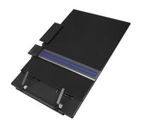 Generic Adjustable Desktop Document Holder Black Copy Stand Holder for Reading and Typing with Retractable Book Support Suitable for Office and Study Use