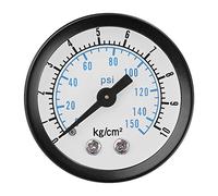 Generic Adjustable Pneumatic Air Pressure Regulator Durable Control Valve for Compressor G1/4 ConnectionIndustrial WorkshopAluminum AlloyBlack