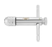 Generic Adjustable Ratchet Tap Wrench High Hardness for Tap & Die Set for Professional Use in Confined Spaces, Made of Tool Steel M3-M8, M5-M12 for Auto Mechanics (M5-M12)