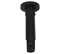 Generic Adjustable Stainless Steel Support Foot and Bracket for Toilet Partition Base Height 88-108mm, Sturdy Hardware Accessory for Public Restrooms and Toilet Cubicles