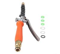 Generic Adjustable Steel Spray Head with Nozzle Spray Wand Cleaning Tools Multifunctional Garden Sprayer Handle for Sprinkling Car Washing Patio Gardening
