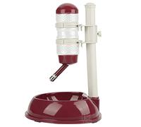 Generic Adjustable Tough Dog Bowl Food Dispenser Feeder for Pets Cats Dogs, Eco-Friendly Drinking Bowl for Small/Large Dogs, 1.8L Food & 500ml Water Dispenser, Easy to Clean, Suitable