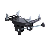 Generic Adjustable Transmission Jack Adapter Heavy Duty 0.5 Ton Car Floor Jack Adapter for Convenient Transmission Work Compatible with Hydraulic Floor Jacks for Auto Repairs