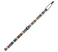 Generic Adjustable Ukulele Strap No-punch Instrument Holder Belt Comfortable Sling for Soprano Concert Tenor Baritone Ukulele