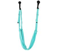 Generic Adjustable Yoga Fitness Band Leg Stretching Belt for Upside Down Wall Hanging Training, for Flexibility Exercise Polyester (Green)