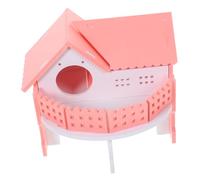 Generic Adorable Double Layer Hamster Hideout House Cozy Guinea Pig Retreat for Pets Durable and Safe Design for Playtime and Resting