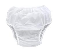 Generic Adult Cloth Diaper TPU Waterproof Incontinence Underwear Pants Reusable Adjustable Elastic Waistband Suitable for Elderly Men Ho, XS