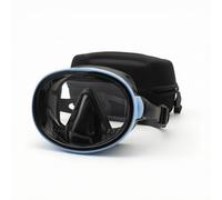 Generic Adult Diving Goggles Snorkel Face Visor Breathing Tube With And Silicone Skirt wide adjustable strap for comfort hard case included suitable for, color to 3, Adult