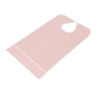 Generic Adult Reusable Bib Waterproof Eating Bibs Reusable Clothing Protector Meals Apron Crumb Catcher Easy Clean Suitable for Elderly Bedridden P, Pink, 01