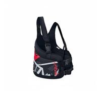 Generic Adult Riding Rib Protector Chest Vest Karting Guard with Shock Absorbing Padding and Contoured Shape suitable for club events riding practice , Red , Adult