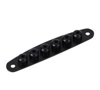 Generic Advanced Technology Guitar Mounting Ferrules Strong for Instrument Decoration Gold (Black)