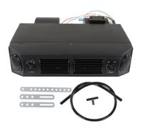 Generic Air Conditioning Evaporator Assembly with 3 Speed Control and Outlet Vents for RVs Cars Trucks Durable Material (12V Circuit System 8A)