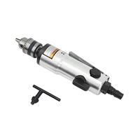 Generic Air Drill, Air Threaded Drill Pneumatic With Straight Zinc Alloy Wear Resistant Anti Operated for Industry 3/8in Pneumatic Tool