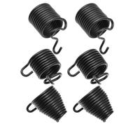 Generic Air Hammer Retainer Springs with Unique Versatile Design for Pneumatic 6pcs Replacement Steel Material Suitable for Pneumatic Use