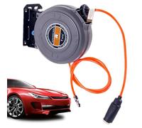 Generic Air Hose Reel - Wall Mounted, Auto Retractable, UV & Freeze Resistant, 6m/19.69ft, 3.54lbs