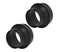 Generic Air Parking Heater Hose Tube Connector Efficient Heating Performance for Webasto Eberspaecher Parking Heater 60mm/75mm 2pcs for Winter Use