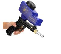 Generic Air Sand Gun, Sand Gun Kit Portable Sandblaster Kit Pneumatic Sandblasting Portable Gravity Type Anti Remove Spot Blue