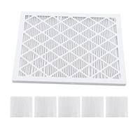 Generic Air Vent Filters, Vent Filters Ac Furnace Air Kit, with 6 Replacement 16x20x1in Foldable Replacement Pleated for Home Quality Improvement