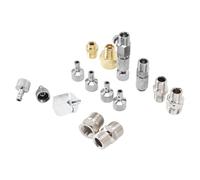 Generic Airbrush Adapter Set Stainless Steel Arrow Storage Case Fittings for Master Pointzero Airbrush for Airbrushing Enthusiasts