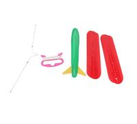 Generic Airplane Kite Toy 3D Plane Kite Safe Durable PE PVC Easy Assembly Lightweight Portable Stable Aircraft for Backyard Outdoor Travel Picnic Camping Garden Fun Activities
