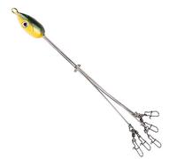 Generic Alabama Umbrella Rigs, 5 Arms Alabama Umbrella Jig Head Fishing Rig Bait Fishing Lures Bait With Snap Swivels (3 Size)