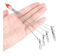 Generic Alabama Umbrella Rigs, 5 Arms Alabama Umbrella Jig Head Fishing Rig Bait Fishing Lures Bait With Snap Swivels (Number 1)