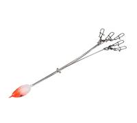 Generic Alabama Umbrella Rigs, Alabama Rigs Umbrella Bait Head Fishing Bait Fishing Lures 5 Arms Jig With Snap Swivels (Type 1)