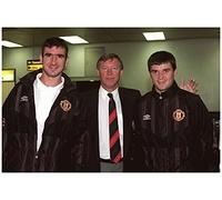Generic Alex Ferguson Roy Keane Eric Cantona Manchester United Man Utd Legends - New Wall Poster 36x24 inch similar to A1 #D1947