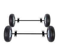 Generic All Terrain Wheel Kit for Predator 9000 8750 6500 Watt Generators with Durable Pneumatic Tires for Muddy Roads and Rough Trails - 10 Inch Size
