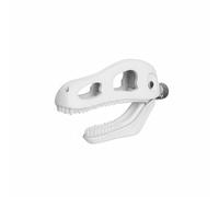 Generic Alloy Capo Dinosaur Head Guitar Capo Clamp Tyrannosaurus Zinc Alloy Construction Silicone Padding Adjustable Pressure Secure Fret Hold suitable for, White