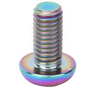 Generic Alloy Durable M5*12 Bicycle Water Bottle Cage Bolts, Leakproof for Cycling Enthusiasts (M5*10 color)