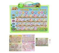 Generic Alphabet Wall Chart , Talking ABC English Alphabet Poster Interactive Educational Toy Learning Boys Girls Gifts for 3 To 8 Years Old Children