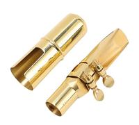 Generic Alt -Saxophone -Mund Piece, Saxophone Mouthpiece 5 Tips Opening for Beginners