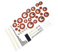 Generic Alto Saxophone Repair Tools Set, Metal Maintenance Parts Combo Set, for Sax Player Bond Axle, Needle Springs, Reeds, Pads