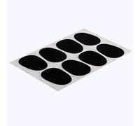 Generic Alto Tenor Sax 8pcs Mouthpiece Patch Pads 0.3mm Thick - Protect Teeth, Music Accessories
