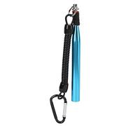 Generic Aluminium Alloy Wacky Rig Tool, Durable Soft Baits Accessory for Fishing, Includes 100 O Rings, Perfect for Fishing Enthusiasts (Blue #11)