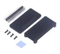 Generic Aluminum Alloy Cooling Shell Passive Cooling Housing for Zero 2W Easy Installation Durable Materials (Bent pin header)