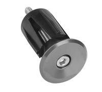 Generic Aluminum Alloy Handlebar End Cap Set for Mountain and Road Bikes, Durable Light Weight Plug Parts, Easy Installation, 1 Pair (Ti Color)