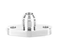 Generic Aluminum Alloy Turbo Oil Drain Flange, Rustproof Fit for KKK K03 K06 Turbo Oil Return Flange for Car Enthusiasts