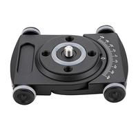 Generic Aluminum Alloy Video Dolly for Smooth Operation, Professional Grade Camera Roller Slider for DSLR and Smartphones, Perfect for Filming on Tables and Ground