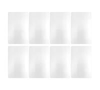 Generic Aluminum Business Card Blanks Lightweight Tool for First Meeting Networking Events (Pearl White)