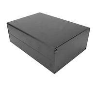 Generic Aluminum Cooling Box, Split Type Electronic Enclosure with Professional Sandblast Finish for Circuit Board GPRS Project 80x160x220mm